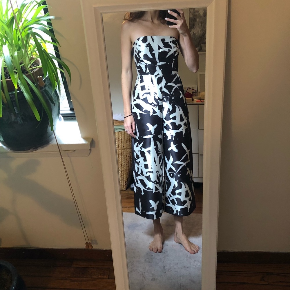 Whistles Black and White Formal Romper